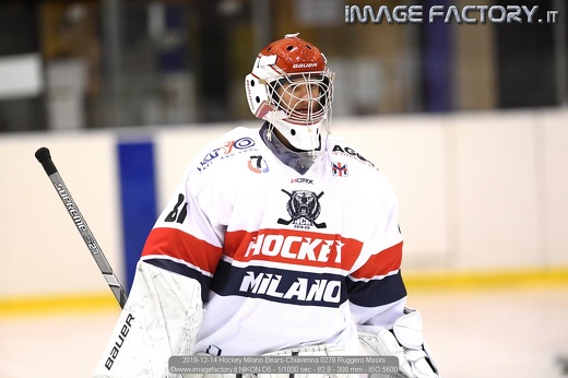 2019-12-14 Hockey Milano Bears-Chiavenna 0278 Ruggero Masini